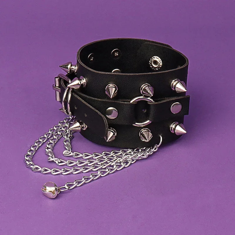 Wholesale Rivet Punk Style Multi-chain Bracelet